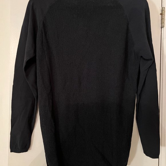 Sarah Pacini Long Mesh Sweater in Teal NEW - Picture 3 of 3